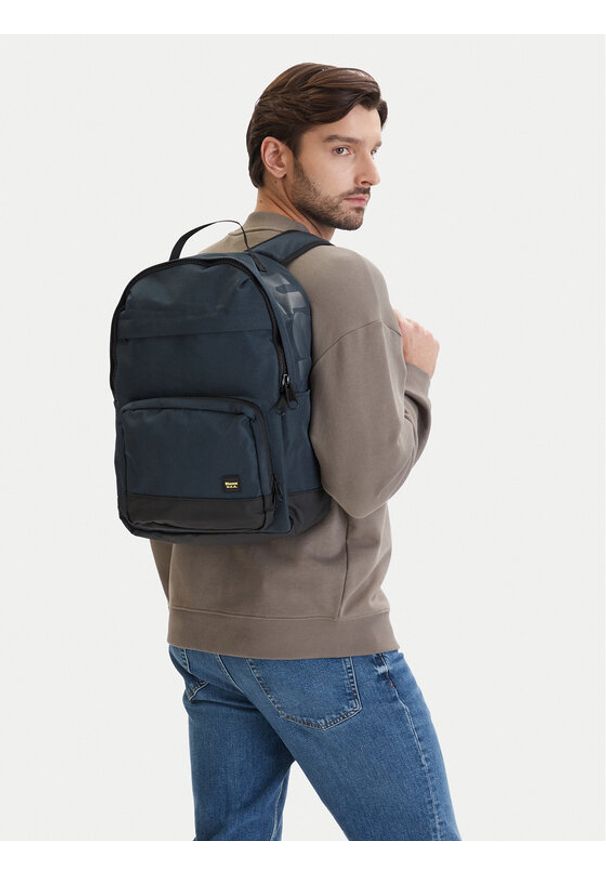 Blauer Plecak S6EAST01/ESS Granatowy. Kolor: niebieski. Materiał: materiał