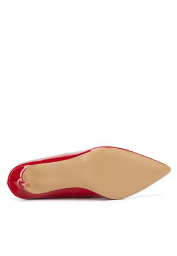 Jenny Fairy Szpilki WFA3006-1 Czerwony. Kolor: czerwony. Materiał: skóra. Obcas: na szpilce