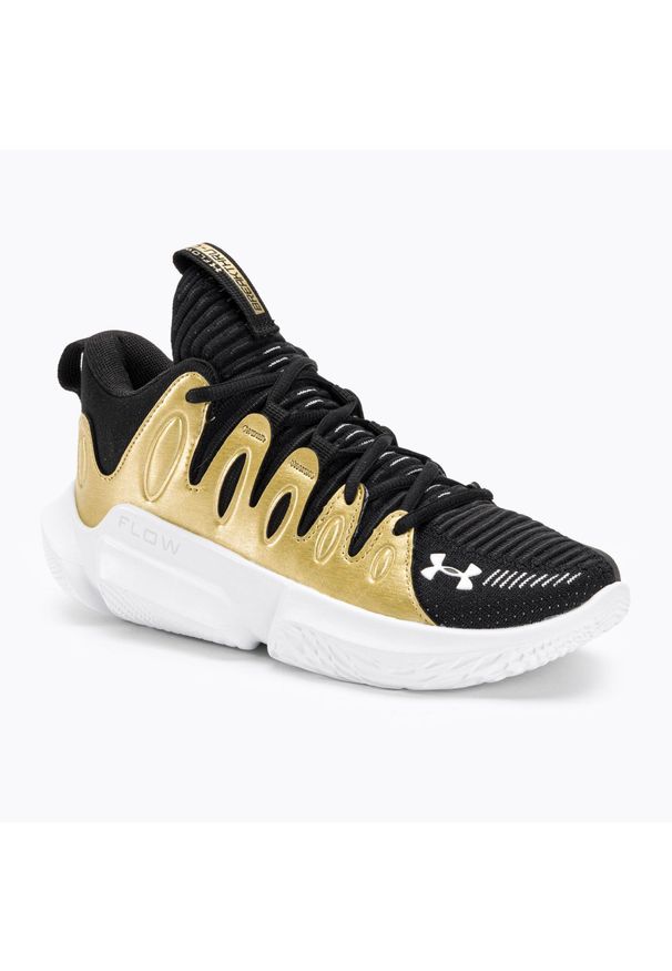 Buty do koszykówki damskie Under Armour W Flow Breakthru 4. Kolor: czarny, żółty, wielokolorowy. Sport: koszykówka
