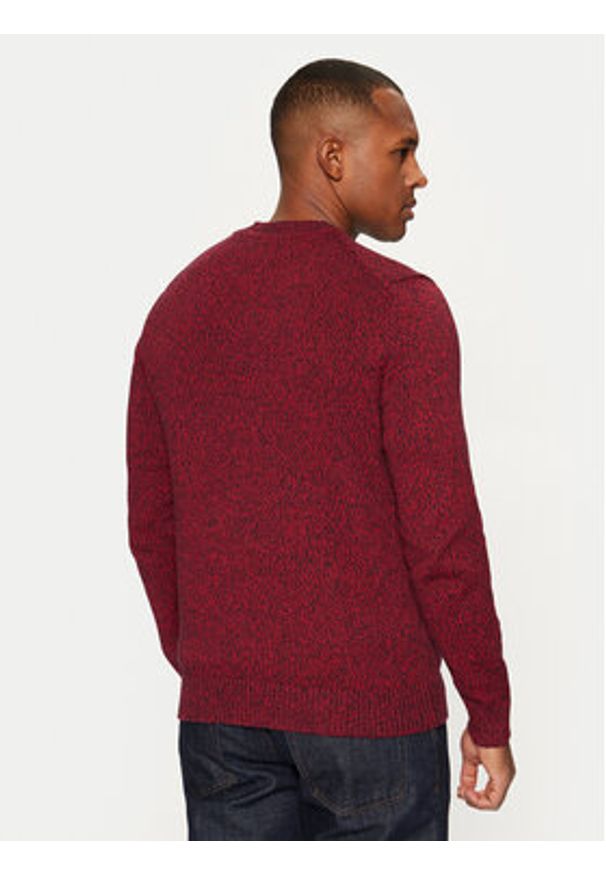 s.Oliver Sweter 2152697 Czerwony Regular Fit. Kolor: czerwony. Materiał: bawełna