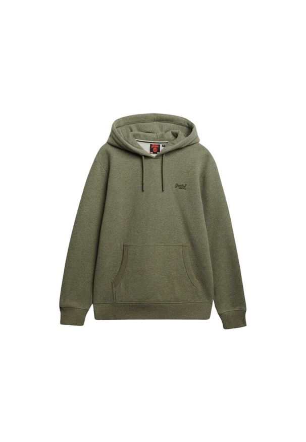 Bluza z kapturem Superdry Essential Logo HB. Typ kołnierza: kaptur. Kolor: zielony