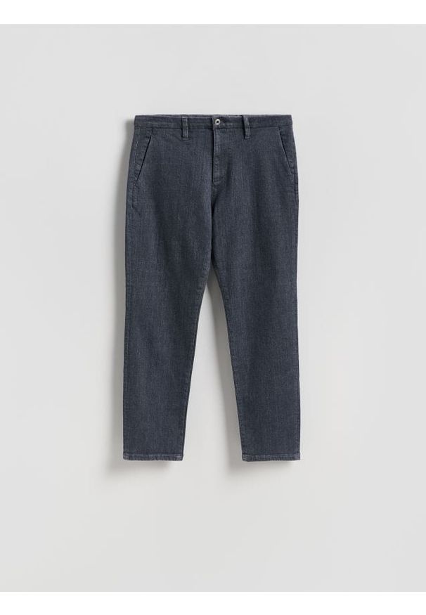 Reserved - Jeansy straight fit - szary. Kolor: szary