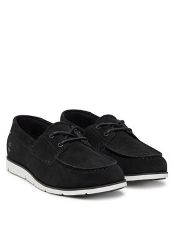 Timberland Mokasyny Grafton Bay TB0A42X7EK41 Czarny. Kolor: czarny. Materiał: zamsz, skóra