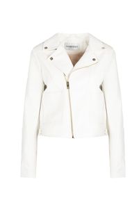 Silvian Heach Kurtka | GPP23302GB | Kobieta | Biały. Kolor: biały. Materiał: skóra ekologiczna. Długość: krótkie. Wzór: aplikacja #4