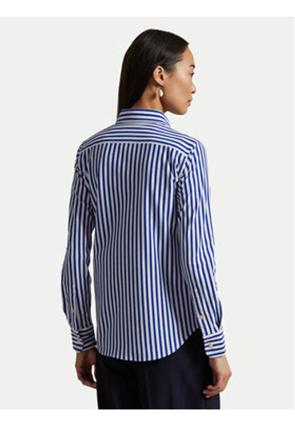 Polo Ralph Lauren Koszula 211910131009 Niebieski Classic Fit. Typ kołnierza: polo. Kolor: niebieski. Materiał: bawełna