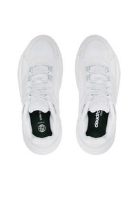 Adidas - adidas Sneakersy Ozelle GX1728 Szary. Kolor: szary. Materiał: skóra