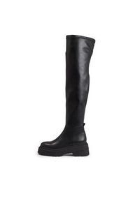 Tommy Jeans Muszkieterki Tjw Over The Knee Boots EN0EN02254 Czarny. Kolor: czarny