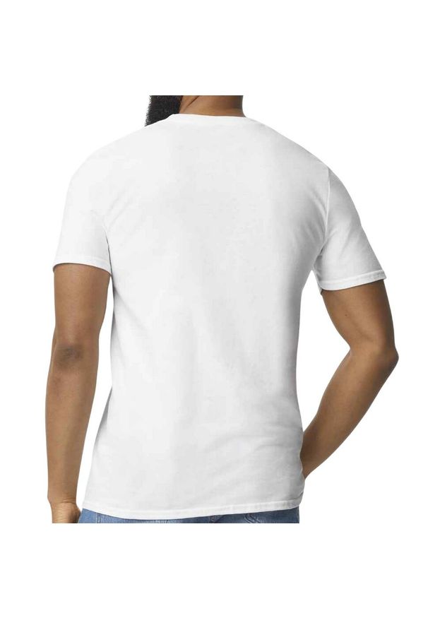 GILDAN - Koszulka Softstyle EZ Unisex Dla Dorosłych. Kolor: biały. Sport: turystyka piesza