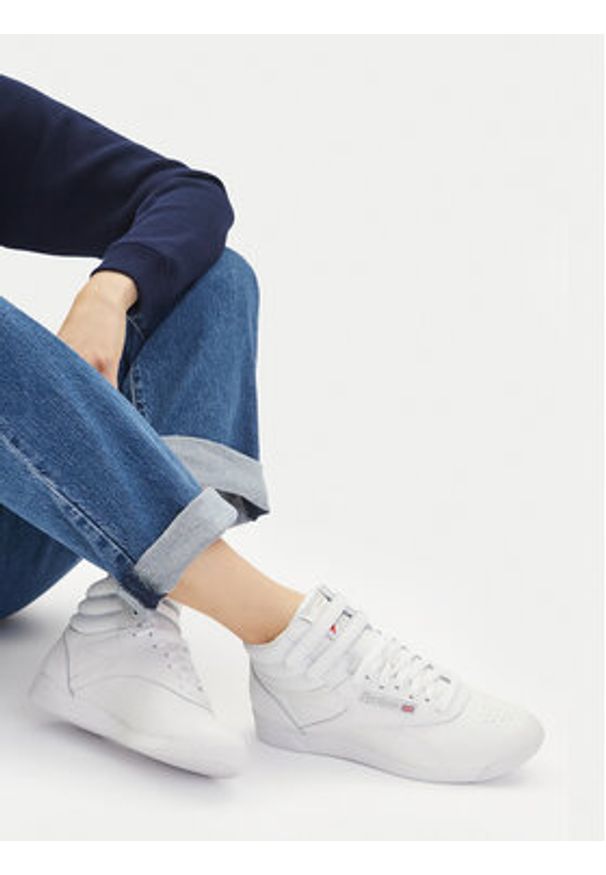 Reebok Sneakersy EO-F/S HI 100000103 Biały. Kolor: biały. Materiał: skóra, syntetyk