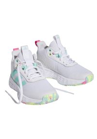 Adidas - Buty do koszykówki adidas OwnTheGame 2.0 Jr IF2696 białe białe. Zapięcie: sznurówki. Kolor: biały. Materiał: guma. Szerokość cholewki: normalna. Sport: koszykówka #8