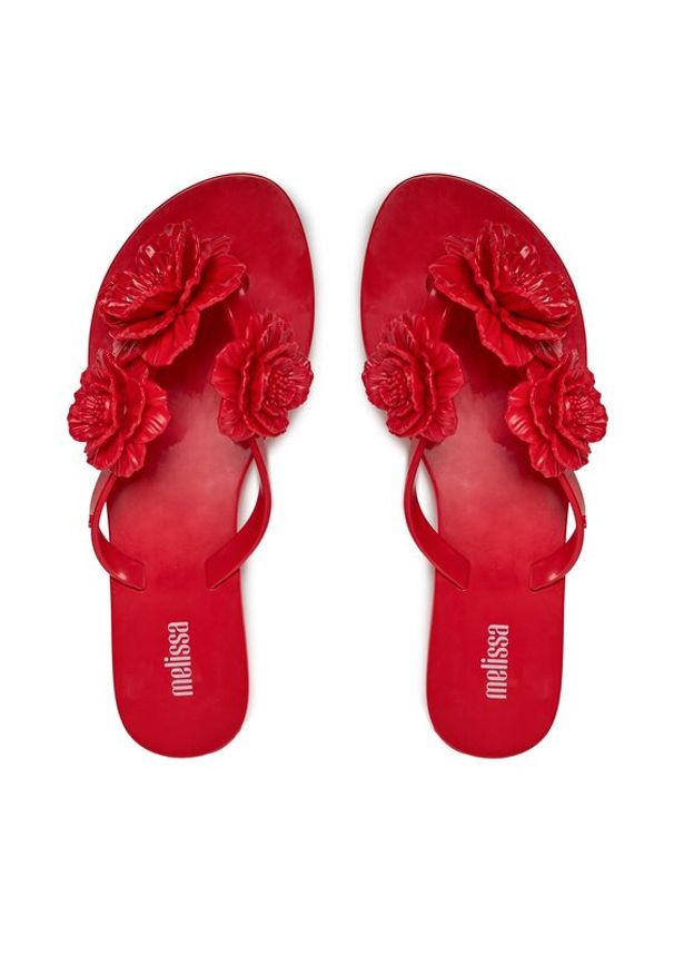 melissa - Melissa Japonki Melissa Harmonic Springtime Ad 35704 Czerwony. Kolor: czerwony