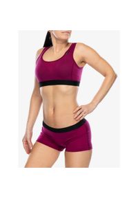 SENSOR - Biustonosz termoaktywny Sensor Merino Active Bra. Kolor: fioletowy