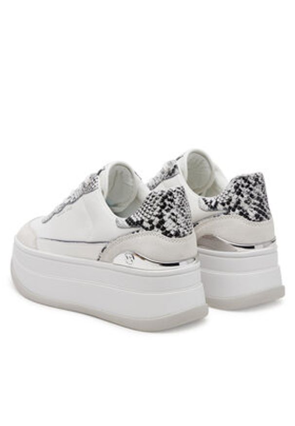 MICHAEL Michael Kors Sneakersy Hayes 43S5HYFS1S Biały. Kolor: biały. Materiał: skóra
