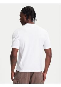 Kappa T-Shirt 351U8KW 001 Biały Regular Fit. Kolor: biały. Materiał: bawełna #3