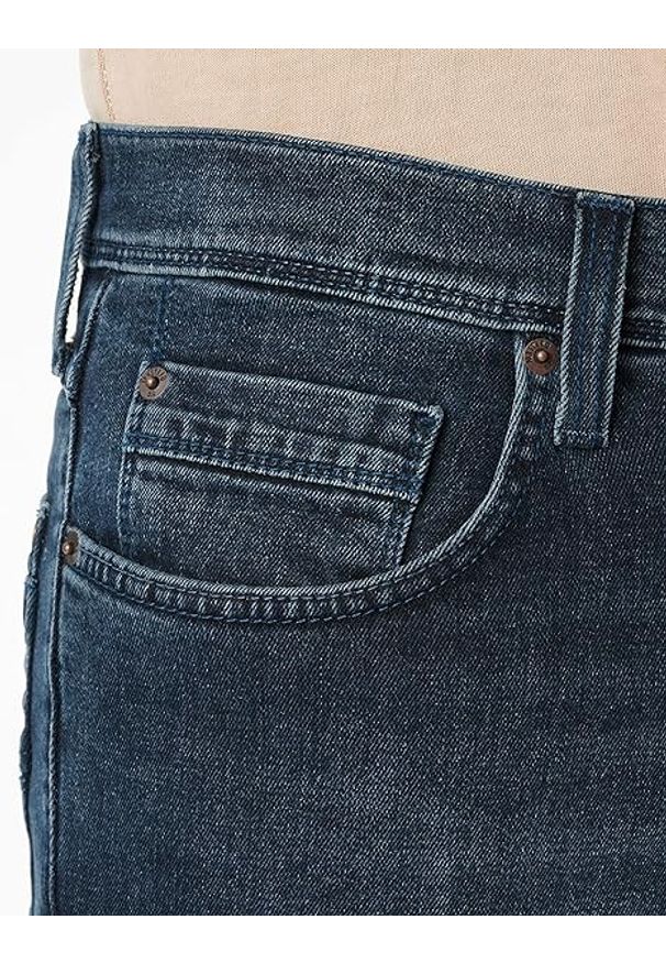 Męskie Spodnie jeansowe Mustang Style Washington Denim Blue 1012711 5000 882