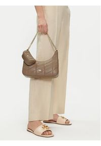 DKNY Torebka Betty R34EBB22 Beżowy. Kolor: beżowy. Materiał: skórzane #3
