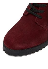 Lasocki Trzewiki CEO-WI23-LUM-02 Bordowy. Kolor: czerwony. Materiał: zamsz, skóra #7