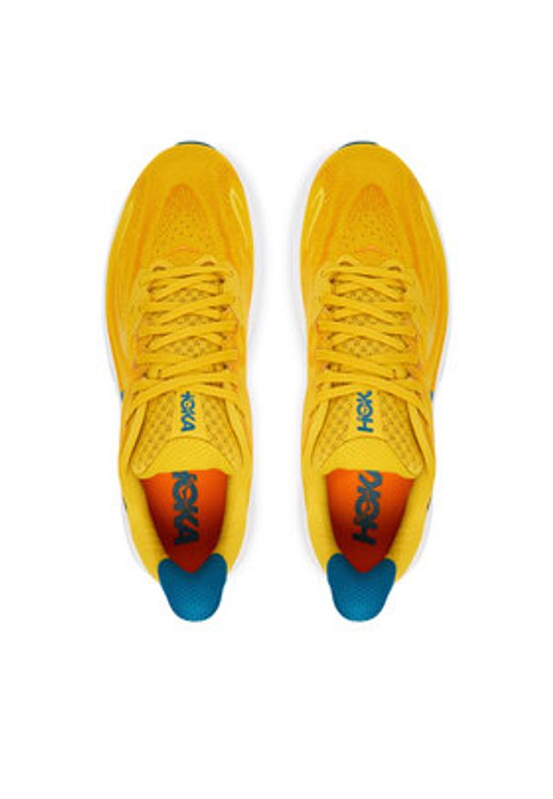 HOKA - Hoka Buty do biegania Clifton 10 1162030 Żółty. Kolor: żółty. Materiał: materiał