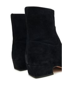 Nokwol Botki Dusty Czarny. Kolor: czarny. Materiał: skóra, zamsz #6