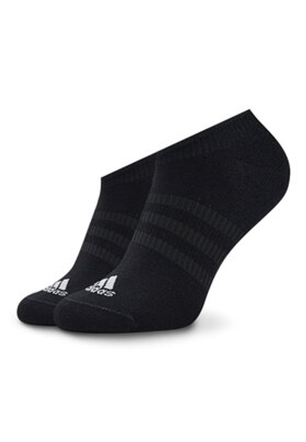 Adidas - adidas Stopki Thin and Light No-Show Socks 3 Pairs IC1328 Szary. Kolor: szary. Materiał: bawełna