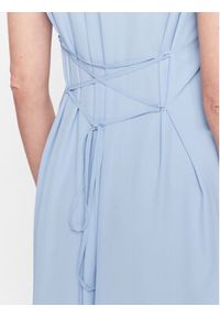 Marella Sukienka koszulowa Malibu 2332210135 Błękitny Regular Fit. Kolor: niebieski. Materiał: wiskoza. Typ sukienki: koszulowe #3