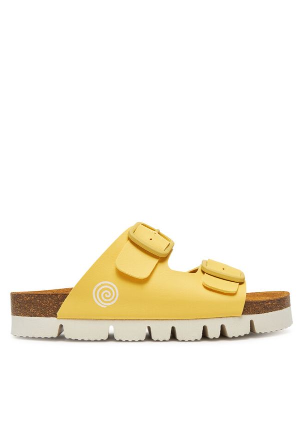 Klapki Dr. Brinkmann. Kolor: żółty