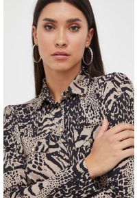 Morgan koszula damska regular z kołnierzykiem klasycznym. Typ kołnierza: kołnierzyk klasyczny. Materiał: dzianina. Styl: klasyczny #2