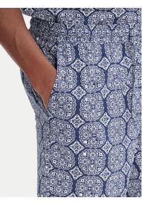 Jack & Jones - Jack&Jones Komplet koszula i szorty materiałowe Seersucker 12284648 Niebieski Relaxed Fit. Kolor: niebieski. Materiał: bawełna