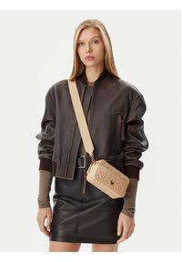 Pinko - PINKO Torebka Camera Bag Mini PE 25 PLTT 104292 A1YB Beżowy. Kolor: beżowy. Materiał: skórzane #3