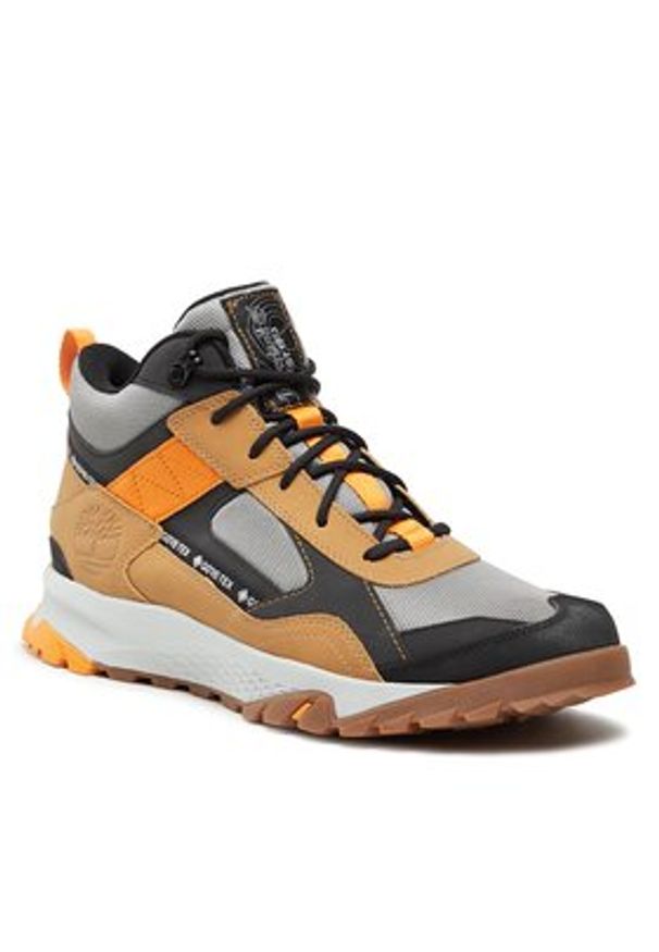 Timberland Trapery Lincoln Peak Mid Gtx GORE-TEX TB0A44RW2311 Brązowy. Kolor: brązowy. Materiał: skóra
