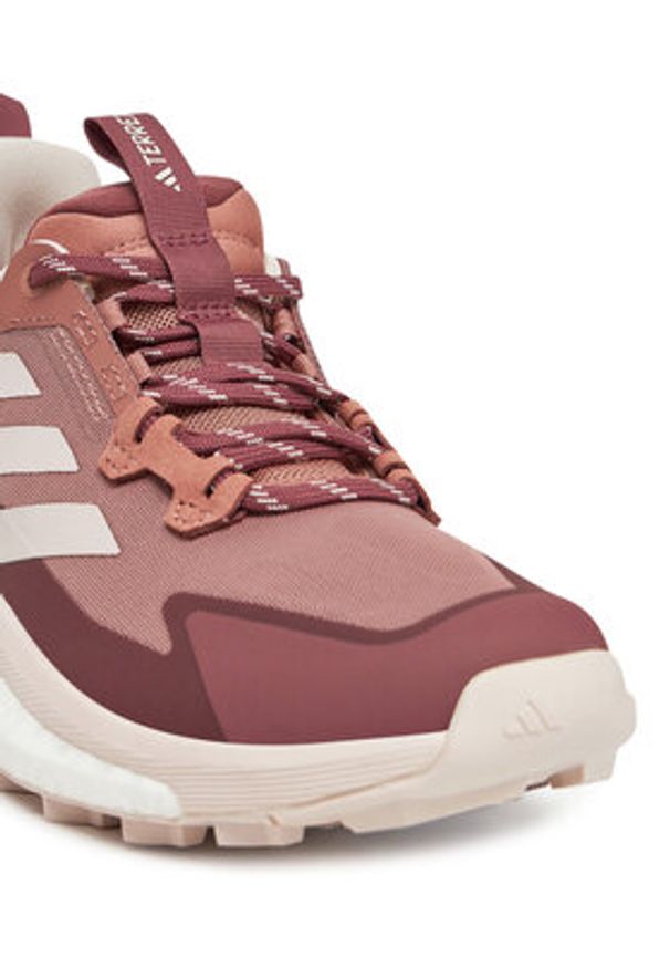 Adidas - adidas Trekkingi Terrex Free Hiker 2.0 Low IH0614 Różowy. Kolor: różowy. Materiał: materiał