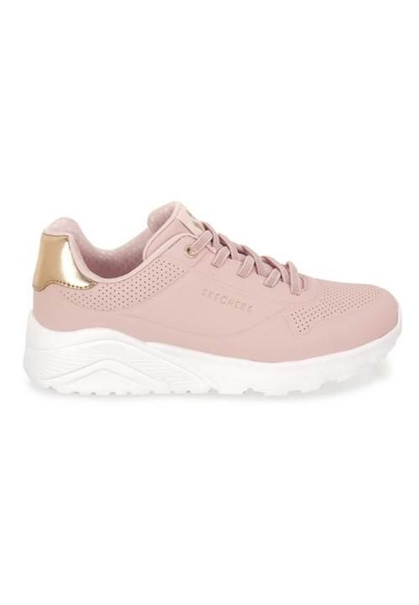 skechers - Buty do chodzenia dla dzieci Skechers Mve One Lite. Zapięcie: sznurówki. Kolor: wielokolorowy. Materiał: materiał, syntetyk. Szerokość cholewki: normalna. Sport: turystyka piesza