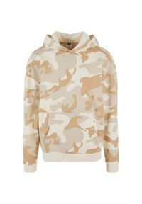 Urban Classics - Bluza Z Kapturem Męska Camo Łatwa W Pielęgnacji. Typ kołnierza: kaptur. Kolor: zielony, brązowy, wielokolorowy #1
