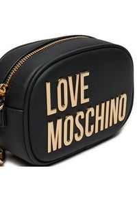 Love Moschino - LOVE MOSCHINO Torebka JC4026PP1LKD0000 Czarny. Kolor: czarny. Materiał: skórzane #6