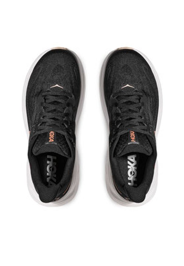HOKA - Hoka Buty do biegania Clifton 10 1162031 Czarny. Kolor: czarny. Materiał: materiał