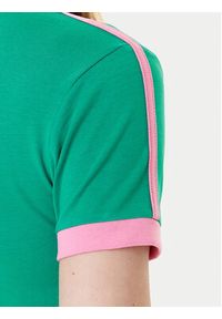 Guess Jeans T-Shirt W5YI03 J1314 Zielony Regular Fit. Kolor: zielony. Materiał: bawełna