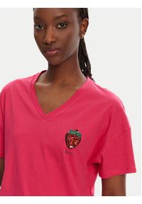 Liu Jo T-Shirt WA5366 JS904 Różowy Regular Fit. Kolor: różowy. Materiał: bawełna #4
