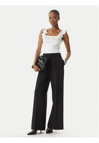 MICHAEL Michael Kors Bluzka MS661G033D Biały Slim Fit. Kolor: biały. Materiał: wiskoza #3