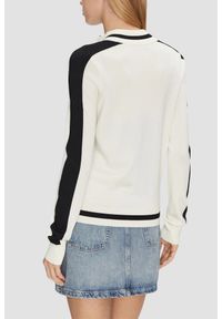 Guess - GUESS Beżowa bluza damska rozpinana Full, Rozmiar S. Kolor: beżowy