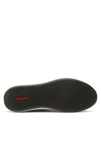 Rieker Sneakersy N1112-80 Szary. Kolor: szary. Materiał: skóra