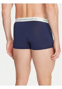 United Colors of Benetton - United Colors Of Benetton Bokserki 32IM2X017 Granatowy. Kolor: niebieski. Materiał: bawełna #5