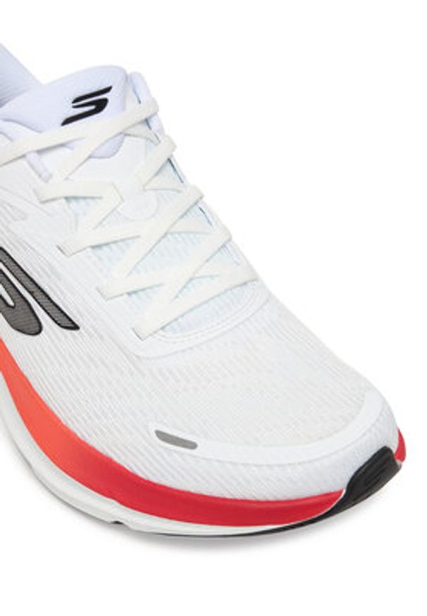 skechers - Skechers Buty do biegania Aero Pulse 246220/WBO Biały. Kolor: biały. Materiał: materiał