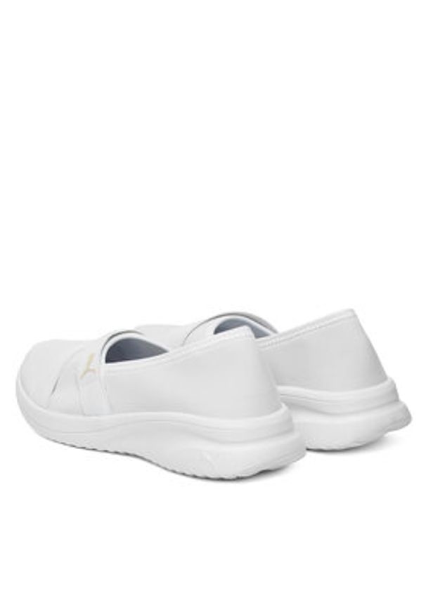 Puma Półbuty Adelina 2.0 400236 09 Biały. Kolor: biały. Materiał: materiał