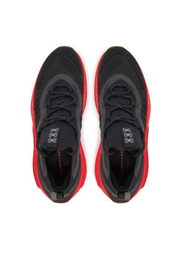 Under Armour Sneakersy UA Phantom 4 3027593 Czarny. Kolor: czarny. Materiał: materiał