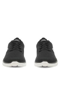 skechers - Skechers Sneakersy 124512BKW Czarny. Kolor: czarny. Materiał: materiał, mesh #6