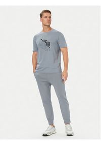 BOSS T-Shirt Network Flag 50566853 Szary Regular Fit. Kolor: szary. Materiał: bawełna #3