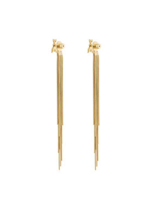 Patrizia Pepe Kolczyki 8J1362/M001-Z001 Złoty. Materiał: metalowe. Kolor: złoty