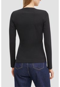 Guess - GUESS Czarny damski longsleeve Love Tee. Kolor: czarny. Długość rękawa: długi rękaw #5