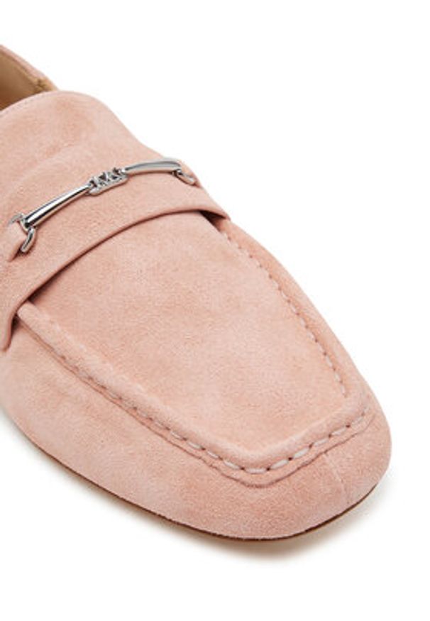 MICHAEL Michael Kors Mokasyny Lena Loafer 40S5LEFP1S Różowy. Kolor: różowy. Materiał: skóra, zamsz
