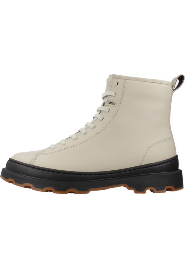 Camper - CAMPER BRUTUS Beżowy. Kolor: beżowy. Materiał: skóra, tkanina. Styl: sportowy